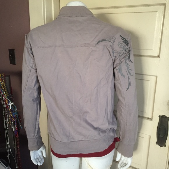 Micros gray zipper sweat - Picture 8 of 8